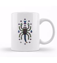 Trippy Scorpion Desert Arachnid Land Octopus Kupa Bardak Porselen