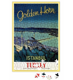 İstanbul Türkiye Puzzle 240 Parça A3