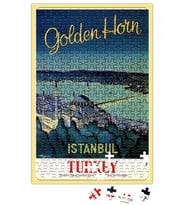 İstanbul Türkiye Puzzle 240 Parça A3