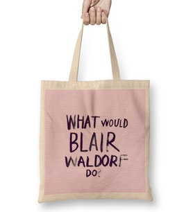 What Would Blair Waldorf Do 03 Bez Çanta Uzun Saplı