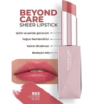 Beyond Care Sheer Lipstick 903 - Luster Rose - Yoğun Nemlendirici Besleyici Etki - Parlak Ruj