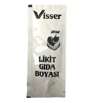Visser Likit Gıda Boyası Siyah 12 ml