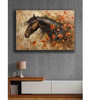 Koç stüdyo Modern tasarım kanvas tablo 50x70 (Çok Renkli)