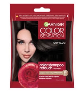 Garnier Color Sensation Şampuan Dip Boyası 2.0 Siyah