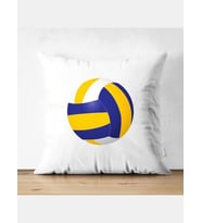Voleybol Toplu Kırlent Kılıfı - Voleybol Yastık Kılıfı