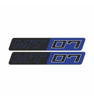 Yamaha Yamha Mt07 Uyumlu Mavi 15X2 Cm Damla Sticker