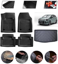 Kia Picanto Uyumlu Paspas Araca Özel Bagaj Havuzu MBS Siyah