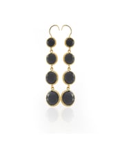 Kadir Jewellery 22 Ayar Altın Kaplama Kadın Sallantılı Küpe -El İşçiliği Ve Hipoalerjenik Küpe