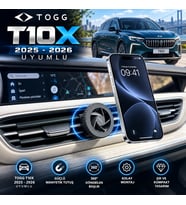 Togg T10X 2025 ve Sonrası Araç Içi Premium Telefon Tutucu - Araba Telefon Tutacağı