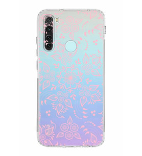 Xiaomi Redmi Note 8  Kamera Korumalı Kapak Nostalji Desen Tasarımlı Şeffaf  Kılıf