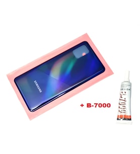 Samsung Galaxy A31 A315 Arka Pil kapağı (B-7000) MAVİ