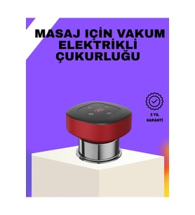 Çok Kademeli Vakumlu Masaj Aleti Isıtmalı Ev Terapisi