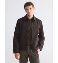 LCWAIKIKI Classic Kahverengi Regular Fit Gömlek Yaka Erkek Ceket