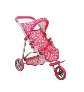 Mey İthalat® 3 Tekerlekli Metal Puset