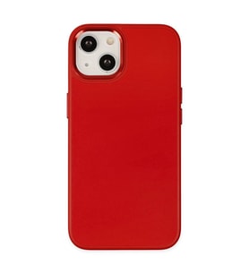 Apple İphone 14 Plus Kılıf Asya Deri Silikon - Kırmızı