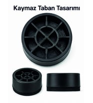 4 Adet Kaymaz Çamaşır Makinesi Ayak Altlığı