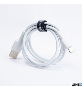 Winex CA58 2.4A UsbA to Lightning Data ve Hızlı Şarj Kablosu Beyaz