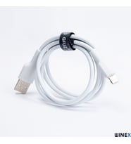 Winex CA58 2.4A UsbA to Lightning Data ve Hızlı Şarj Kablosu Beyaz