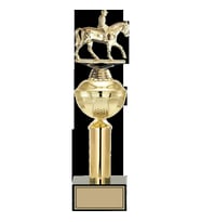 ODAK KUPA - Figürlü Kupalar - At / Binici Figürlü Kupalar FG-047 C - 38 cm