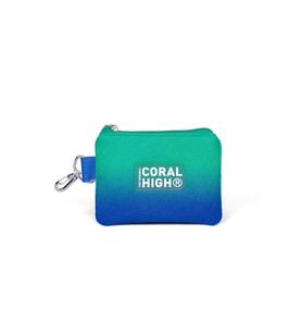 Coral High Kids Yeşil Saks Renk Geçişli Bozuk Para Çantası 21924