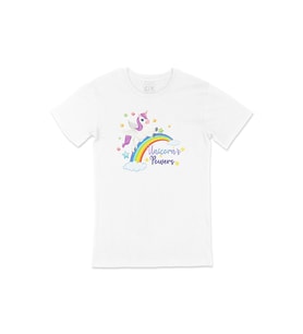 Unicorn Power Tişört (Beyaz)