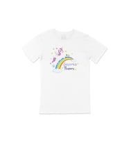 Unicorn Power Tişört (Beyaz)