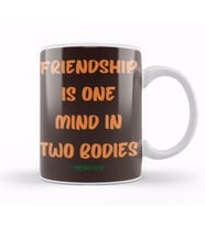 Friendship Quotes DAY iideas LOVE Gift Mencius Kupa Bardak Porselen