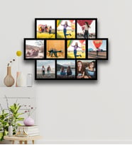 Kişiye Özel 10 Fotoğraflı MDF Tablo