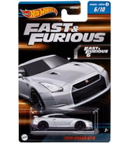 Hot Wheels Fast & Furious 2009 Nissan Gt-R - Gray - Hnt16