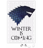Stark Logo Game of Thrones Puzzle 240 Parça Yapboz
