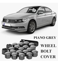 PASSAT B8 SEDAN 2015-2018 MODEL ARASI UYUMLU 20 ADET ŞİFRESİZ-1Z PİYANO GRİ BİJON KAPAĞI TAKIM