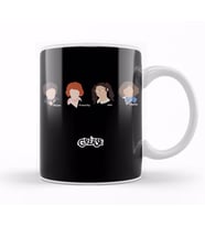 Grease Pink Ladies Movie Silhouette Kupa Bardak Porselen
