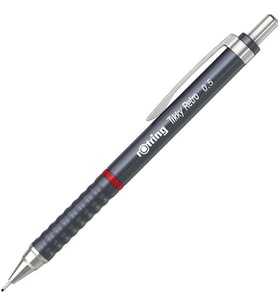 ROTRING TIKKY RETRO VERSATIL KALEM METALİK GRİ 0.5mm