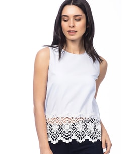 Z6196 DEWBERRY BAYAN BLUZ-MAVİ