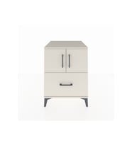 Kronos Komodin 2 Raflı Tek Çekmeceli 2 Kapaklı 60x59x80 Aytaşı-Aytaşı