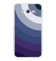 Samsung Galaxy J7  Kamera Korumalı Kapak Renk Cümbüşü Tasarımlı  Şeffaf  Kılıf