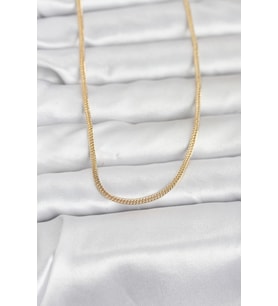 CM 14K Gold Renk Dolgun Zincir Model 60 cm Kadın Kolye TJ-BKO10954