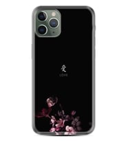 Apple iPhone 11 12 13 14 Pro Max Kılıf Desemli Silikon Love 1629