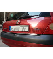 Renault Clio 2 HB Krom Bagaj Alt Çıta Formlu 1999-2006 arası Paslanmaz Çelik