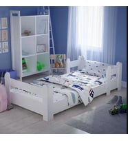 Tuliplife Montessori Karyola Beyaz 90x190 Yatak Uyumlu Oval Kesim Çocuk Yatağı TLP-107