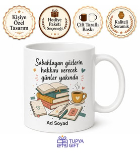 Vize Final Haftası Sabahlayan Üniversiteliye Başarı Kupa Bardak Hediye