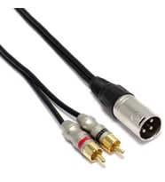 Xlr Erkek 2 Rca Erkek Kablo 3 metre