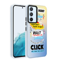 Galaxy A54 Kılıf Desenli Zore Dragon Sert Kılıf Kelimeler