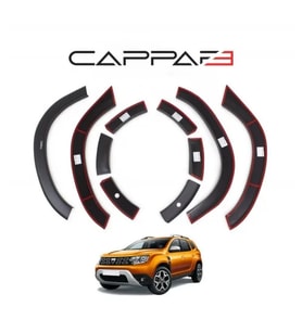 Dacia Duster 2018-2024 Yıl Aralığı Uyumlu Çamurluk Dodik 8 Parça