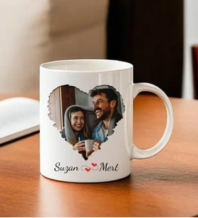 Kişiye Özel İsimli - Fotoğraflı Kupa Bardak