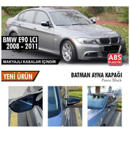 Bmw E90 Yarasa Ayna Kapağı Piano Black Parlak Siyah