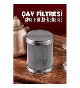 Mey İthalat® Çay Filtresi Bitki Çayı Filtresi Metal
