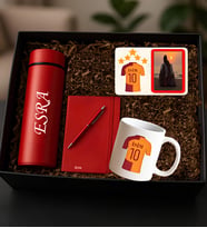 Kişiye Özel Taraftar set 1 (Sarı-Kırmızı)