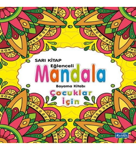 Çuklar İçin Mandala Sarı