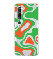 Xiaomi Mi Note 10 Uyumlu Kapak Renkli Desen Tasarımlı Şeffaf Silikon Kılıf